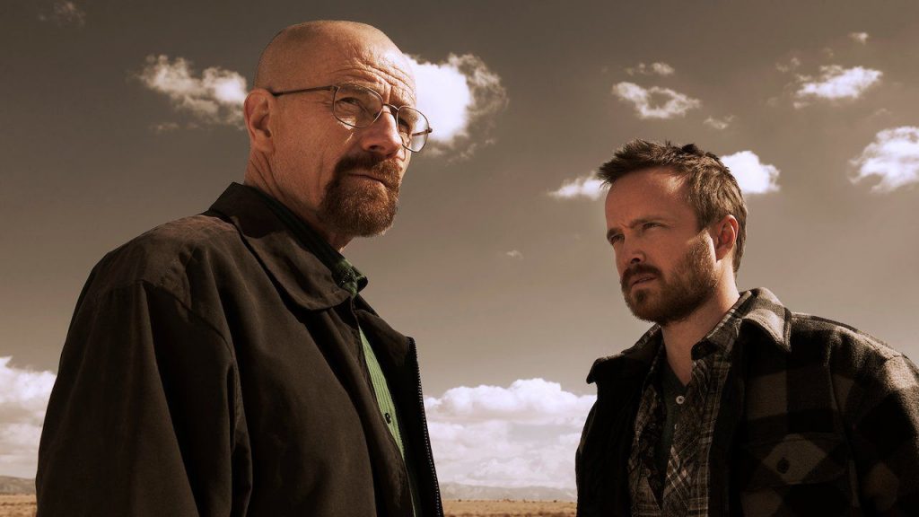 Breaking bad e la chimica delle facce- Walter White e Jesse Pinkman in Breaking Bad 